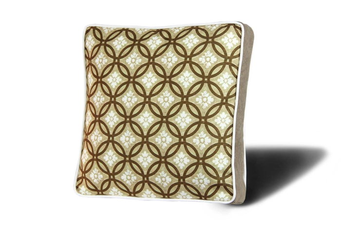 Aberto Design Cojín YM1115 Multicolor 42 x 42 cm